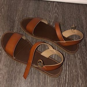 Brown sandals